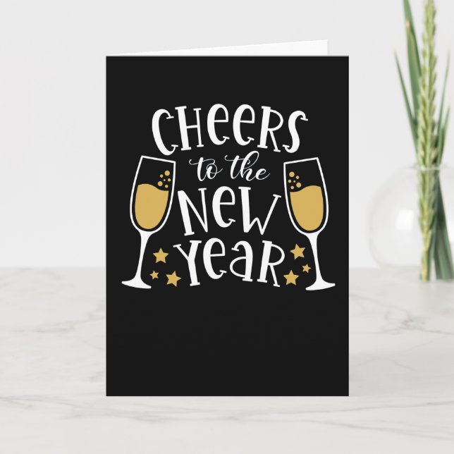 Tarjeta Familia feliz Fiesta de Año Nuevo 2022 Pajama (Anverso)