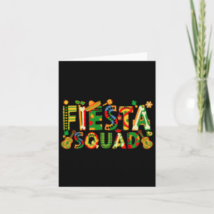 Tarjeta Familia Fiesta Squad que coincide con el Fiesta Ci