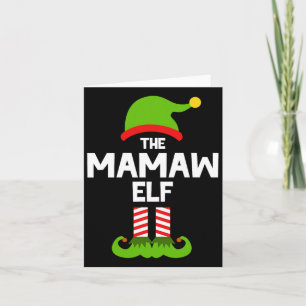 Tarjeta Familia: Los Navidades De Los Elfos Mamaw Que Coin