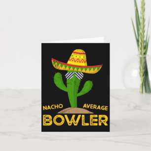 Tarjeta Familia mexicana Nacho Promedio Bowler Cinco De Ma