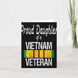 Tarjeta Familia militar femenina de EE. UU.: orgullosa hij