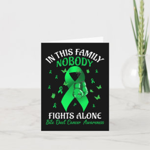 Tarjeta Familia que no lucha sola contra el cáncer de cuel
