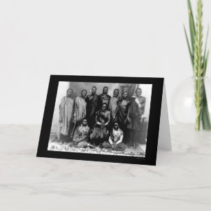 Tarjeta Familia Real de Kenya 1909