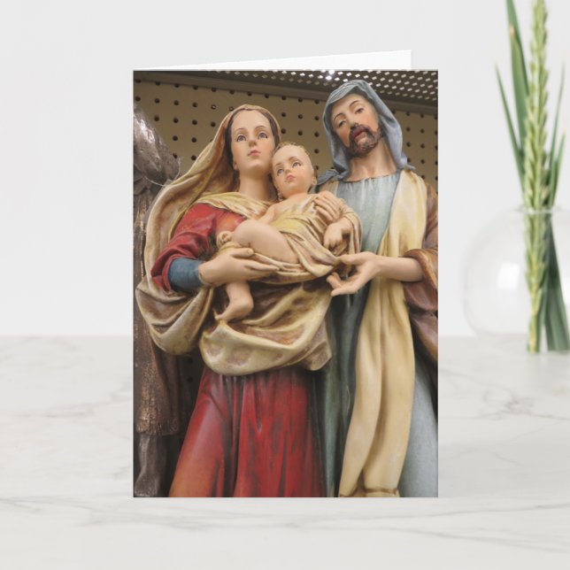 Tarjeta Familia Santa (Anverso)