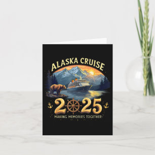 Tarjeta Familia Y Grupo Adven Del Cruise Alaska 2025