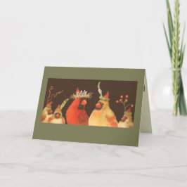 Tarjeta familiar cardinal