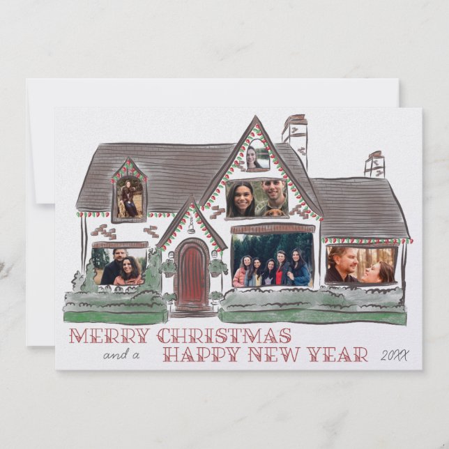 Tarjeta familiar de la casa de los Navidades de va (Anverso)