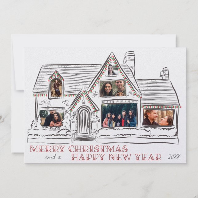 Tarjeta familiar de la casa de los Navidades de va (Anverso)