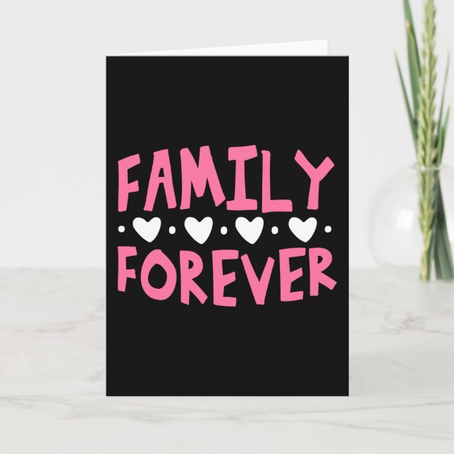 Tarjeta Family Forever (Anverso)