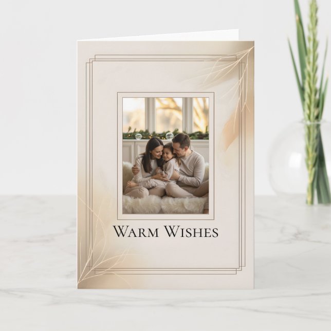 Tarjeta Family Photo Christmas Card (Anverso)