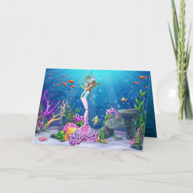 Tarjeta Famosa sirena (Anverso)