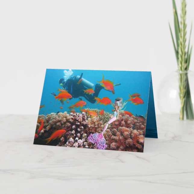 Tarjeta Famosa sirena (Anverso)