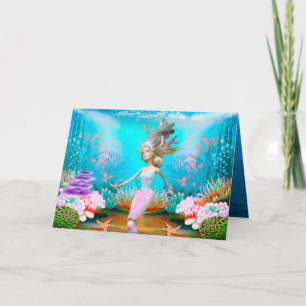 Tarjeta Famosa sirena