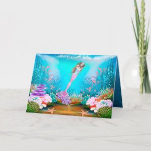 Tarjeta Famosa sirena