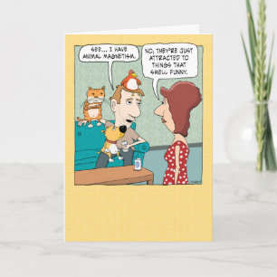 Tarjeta Famoso cumpleaños del Magnetismo Animal