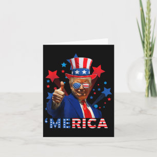 Tarjeta Famoso Trump Independiente
