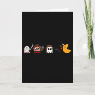 Tarjeta Famosos fantasmas parodian a Halloween Gamer Horro