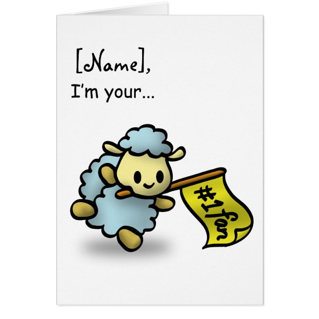 Tarjeta - fan #1 (Frente)