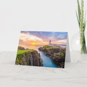 Tarjeta Fanad Head Lighthouse Co.   Donegal Ireland