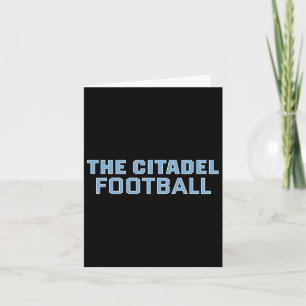 Tarjeta Fanáticos del Citadel Bulldog Football Apparthball