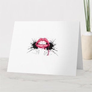 Tarjeta Fangs Splash