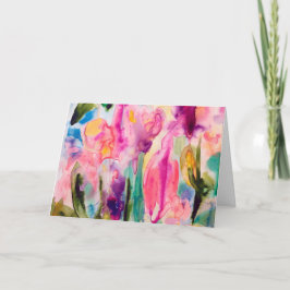 Tarjeta fantasía de jardín