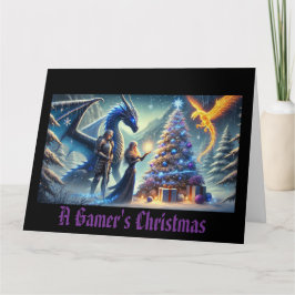 Tarjeta Fantasía de Navidades de un jugador