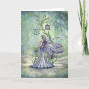 Tarjeta Fantasía de primavera temprana por Molly Harrison