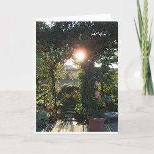 Tarjeta Fantasía del jardín