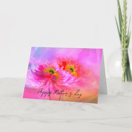 Tarjeta Fantasía floral Día de la Madre