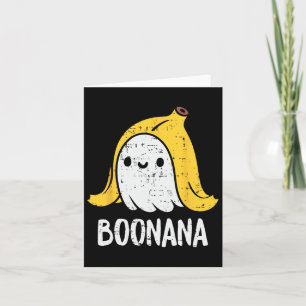 Tarjeta Fantasma Cute Nana Halloween Disstume niños divert