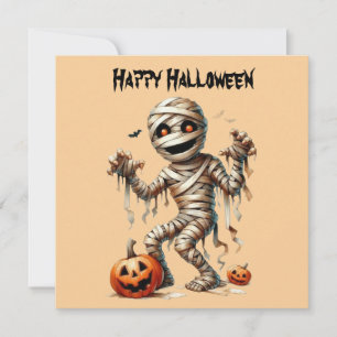 Tarjeta Fantasma de Halloween