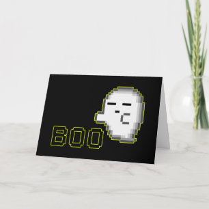 TARJETA FANTASMA DE HALLOWEEN - BOO 2