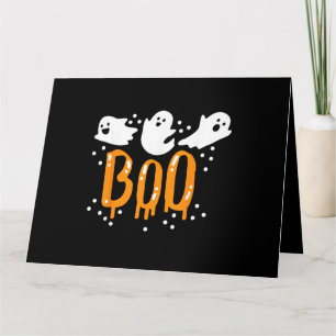 Tarjeta Fantasma de Halloween Boo Lindo