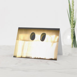 Tarjeta Fantasma Disfrazado De Cortina