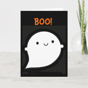 Tarjeta Fantasma fantasmagórico de Wooky Halloween