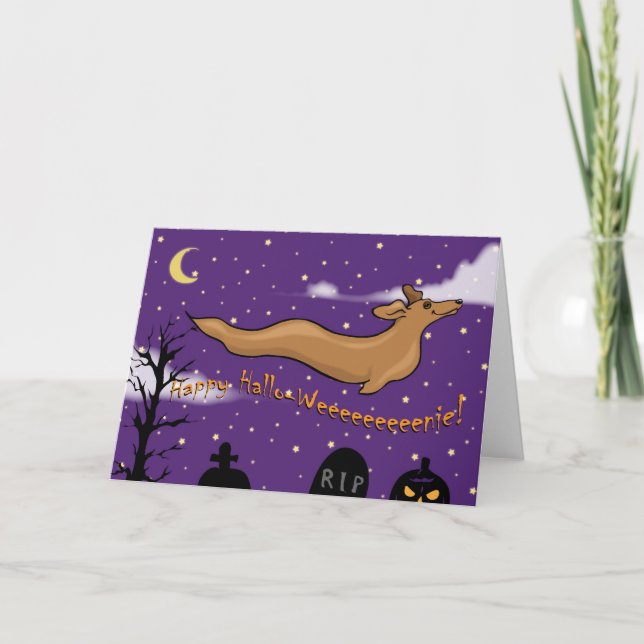 Tarjeta Fantasma Halloweener (Anverso)