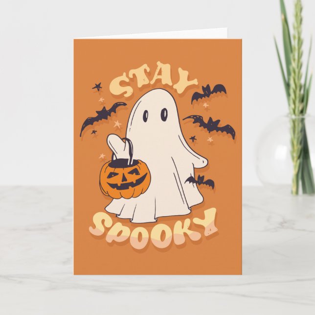 Tarjeta Fantasma inquieta (Anverso)