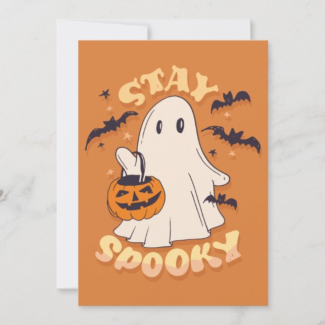 Tarjeta Fantasma inquieta (Anverso)