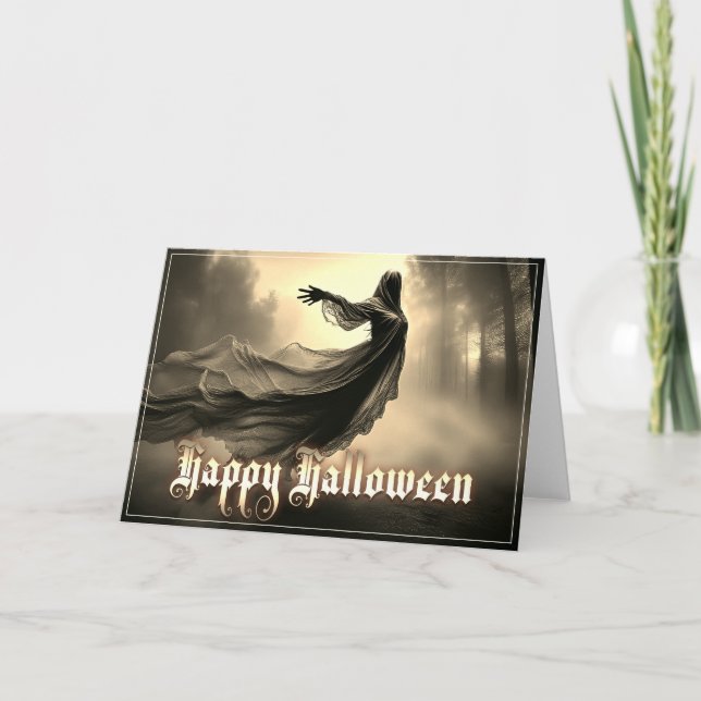 Tarjeta Fantasma negra en Hellscape - Halloween (Anverso)