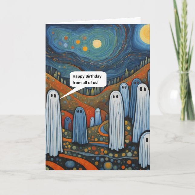 Tarjeta Fantasmas (Anverso)