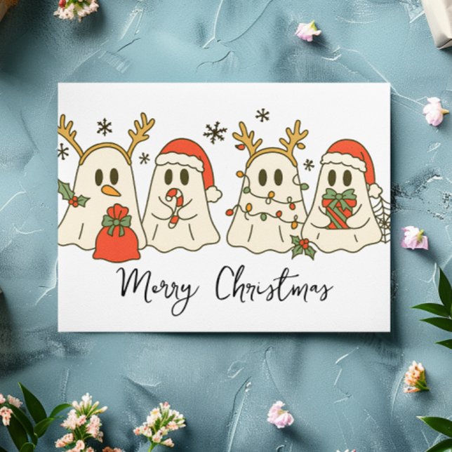 Tarjeta Fantasmas de Feliz Navidad (Subido por el creador)