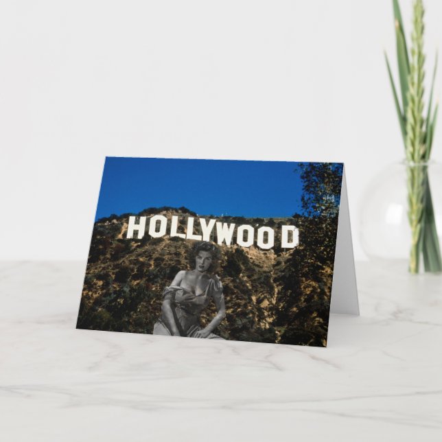 Tarjeta Fantasmas de Hollywood (Anverso)