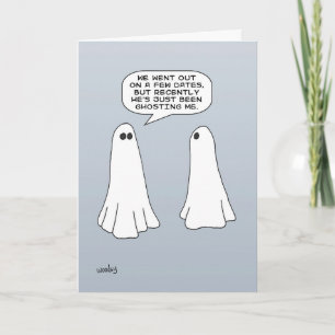 Tarjeta Fantasmas - El día de San Valentín.