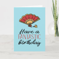 Fantástico cumpleaños Cute Fan Pun Funny Cumpleaño