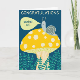 Tarjeta Fantástico PERSONALIZADO de hongos mágicos en TI