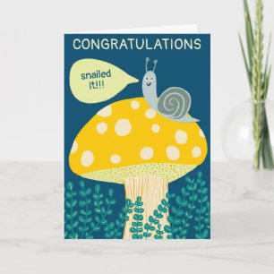 Tarjeta Fantástico PERSONALIZADO de hongos mágicos en TI