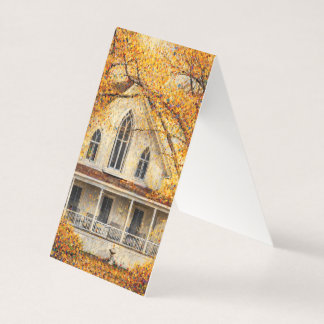 Tarjeta Fantasy Gothic-Revival Carpenter House Folded Card