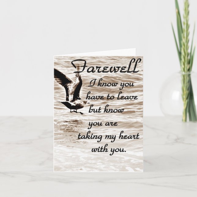 Tarjeta Farewell_ (Anverso)