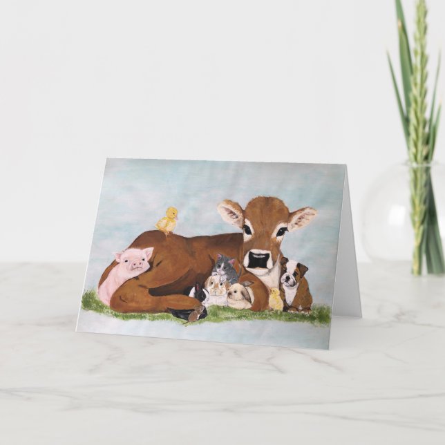 Tarjeta Farm of Friends Blank Card (Anverso)